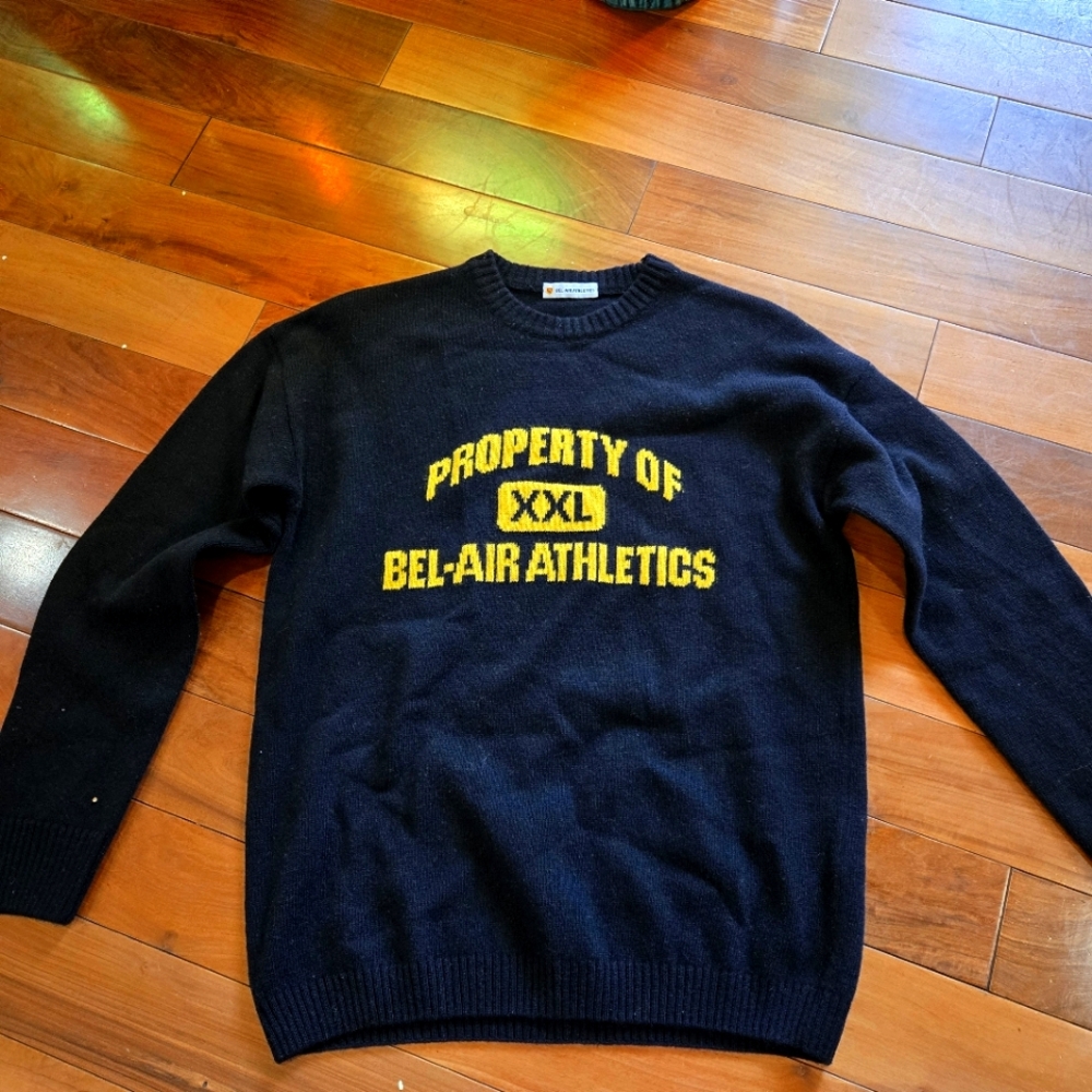 Bel-Air Athletics Men's Wool blend Knit Sweater